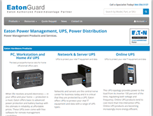Tablet Screenshot of eatonguard.com